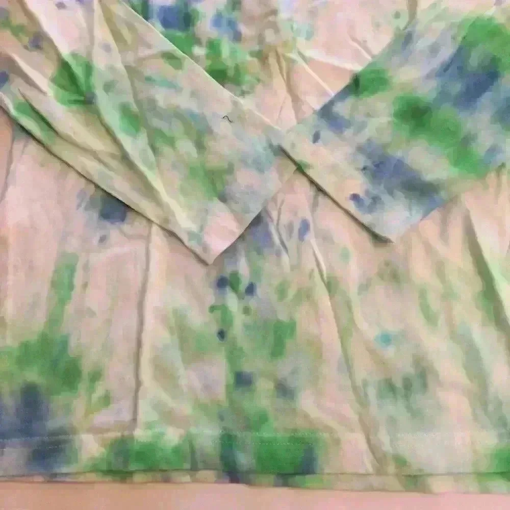 ⭐️New Hand tie dyed long sleeve T-shirt